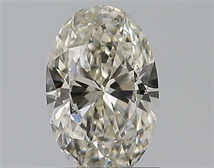 Picture of Natural Diamond 0.75 Carats, Oval with  Cut, J Color, SI2 Clarity and Certified by GIA