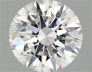 Picture of Lab Grown Diamond 1.02 Carats, Round with Excellent Cut, D Color, VS1 Clarity and Certified by IGI