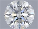 Diamante Natural 1.50 quilates, Redondo , Color F, claridad VS1 y certificado IGI