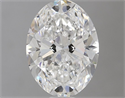 Diamante Natural 1.53 quilates, Ovalado , Color F, claridad VVS2 y certificado GIA