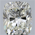 Natural Diamond 2.00 Carats, Cushion with  Cut, K Color, VVS1 Clarity and Certified by GIA
