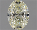 Natural Diamond 1.20 Carats, Oval with  Cut, M Color, VVS1 Clarity and Certified by GIA