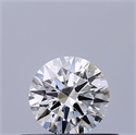 Diamante Natural 0.41 quilates, Redondo , Color F, claridad VVS1 y certificado GIA