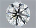Diamante Natural 0.50 quilates, Redondo , Color I, claridad VVS2 y certificado GIA