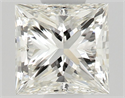 Diamante Natural 0.50 quilates, Princesa , Color I, claridad VVS2 y certificado GIA