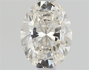 Picture of Natural Diamond 0.51 Carats, Oval with  Cut, H Color, VVS1 Clarity and Certified by GIA