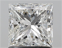 Diamante Natural 1.20 quilates, Princesa , Color F, claridad VS1 y certificado GIA