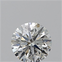 Diamante Natural 0.50 quilates, Redondo , Color H, claridad SI1 y certificado GIA