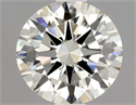 Diamante Natural 0.70 quilates, Redondo , Color K, claridad VS2 y certificado GIA