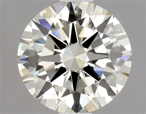 Foto Diamante Natural 0.70 quilates, Redondo , Color K, claridad VS2 y certificado GIA de