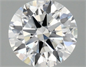 Lab Grown Diamond 1.40 Carats, Round with Ideal Cut, E Color, VS2 Clarity and Certified by IGI