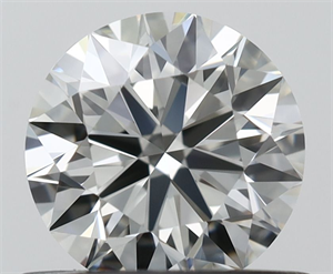 Foto Diamante Natural 0.53 quilates, Redondo , Color I, claridad VVS1 y certificado IGI de