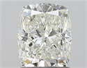 Natural Diamond 1.20 Carats, Cushion with  Cut, J Color, SI1 Clarity and Certified by GIA