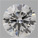 Lab Grown Diamond 5.50 Carats, Round with Excellent Cut, E Color, VS1 Clarity and Certified by IGI