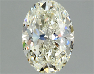 Picture of Natural Diamond 1.02 Carats, Oval with  Cut, K Color, SI1 Clarity and Certified by GIA