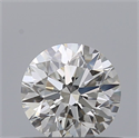 Diamante Natural 0.55 quilates, Redondo , Color G, claridad VVS1 y certificado GIA
