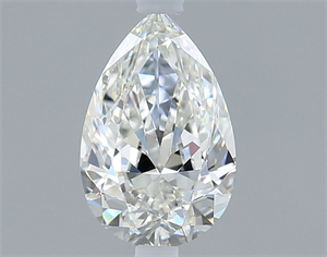 Picture of Natural Diamond 0.50 Carats, Pear with  Cut, H Color, VVS2 Clarity and Certified by GIA
