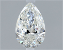 Diamante Natural 0.50 quilates, De pera , Color H, claridad VVS2 y certificado GIA