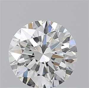 Picture of Natural Diamond 0.70 Carats, Round with Excellent Cut, I Color, VS1 Clarity and Certified by GIA