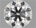 Natural Diamond 1.50 Carats, Round with Very Good Cut, D Color, VS2 Clarity and Certified by GIA