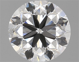 Picture of Natural Diamond 1.50 Carats, Round with Very Good Cut, D Color, VS2 Clarity and Certified by GIA