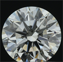 Natural Diamond 1.04 Carats, Round with Excellent Cut, J Color, SI1 Clarity and Certified by GIA