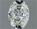 Diamante Natural 0.80 quilates, Ovalado , Color H, claridad VVS2 y certificado IGI