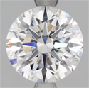 Lab Grown Diamond 2.01 Carats, Round with Ideal Cut, D Color, VVS1 Clarity and Certified by IGI