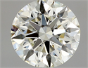 Natural Diamond 0.76 Carats, Round with Excellent Cut, L Color, VS1 Clarity and Certified by GIA