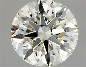 Picture of Natural Diamond 0.76 Carats, Round with Excellent Cut, L Color, VS1 Clarity and Certified by GIA