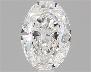 Picture of Natural Diamond 0.40 Carats, Oval with  Cut, E Color, VVS1 Clarity and Certified by GIA