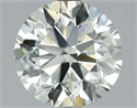 Diamante Natural 1.89 quilates, Redondo , Color J, claridad VVS2 y certificado GIA