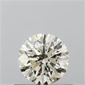 Diamante Natural 0.50 quilates, Redondo , Color N, claridad SI1 y certificado IGI