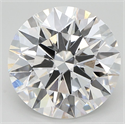 Lab Grown Diamond 5.97 Carats, Round with Ideal Cut, F Color, VVS1 Clarity and Certified by IGI