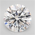 Del inventario de diamantes de laboratorio, 4.02 quilates, Redondo , Color D, claridad IF y certificado IGI