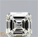 Natural Diamond 2.10 Carats, Asscher with  Cut, L Color, VVS2 Clarity and Certified by GIA