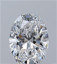 Natural Diamond 0.40 Carats, Oval with  Cut, E Color, VS1 Clarity and Certified by GIA