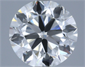 Natural Diamond 2.90 Carats, Round with Excellent Cut, G Color, VS1 Clarity and Certified by IGI