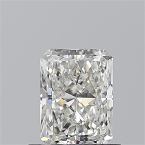 Picture of Natural Diamond 0.62 Carats, Radiant with  Cut, H Color, VS2 Clarity and Certified by GIA