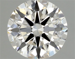 Foto Diamante Natural 0.43 quilates, Redondo , Color H, claridad VS1 y certificado GIA de