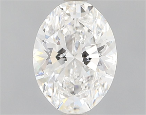 Foto Diamante Natural 0.80 quilates, Ovalado , Color F, claridad SI1 y certificado GIA de