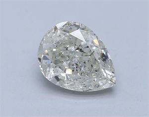 Foto Diamante Natural 3.00 quilates, De pera , Color J, claridad SI2 y certificado HRD de