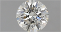 Diamante Natural 0.61 quilates, Redondo , Color H, claridad IF y certificado IGI