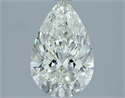 Natural Diamond 2.01 Carats, Pear with  Cut, H Color, VS2 Clarity and Certified by IGI