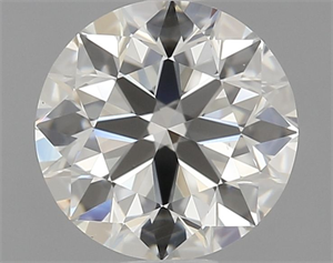 Picture of Natural Diamond 0.79 Carats, Round with Excellent Cut, J Color, VS1 Clarity and Certified by GIA