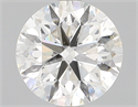 Natural Diamond 1.22 Carats, Round with Very Good Cut, H Color, I1 Clarity and Certified by GIA