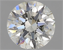 Diamante Natural 1.07 quilates, Redondo , Color K, claridad VS2 y certificado GIA