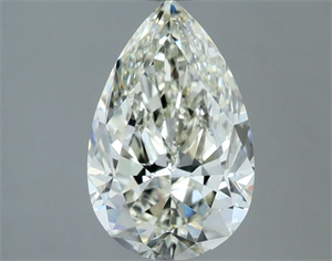 Picture of Natural Diamond 1.53 Carats, Pear with  Cut, J Color, VS1 Clarity and Certified by IGI