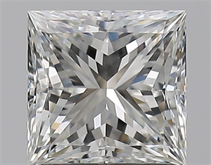 Picture of Natural Diamond 1.20 Carats, Princess with  Cut, H Color, VVS1 Clarity and Certified by GIA