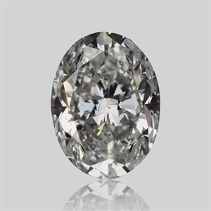 Picture of Natural Diamond 1.01 Carats, Oval with  Cut, G Color, SI2 Clarity and Certified by GIA